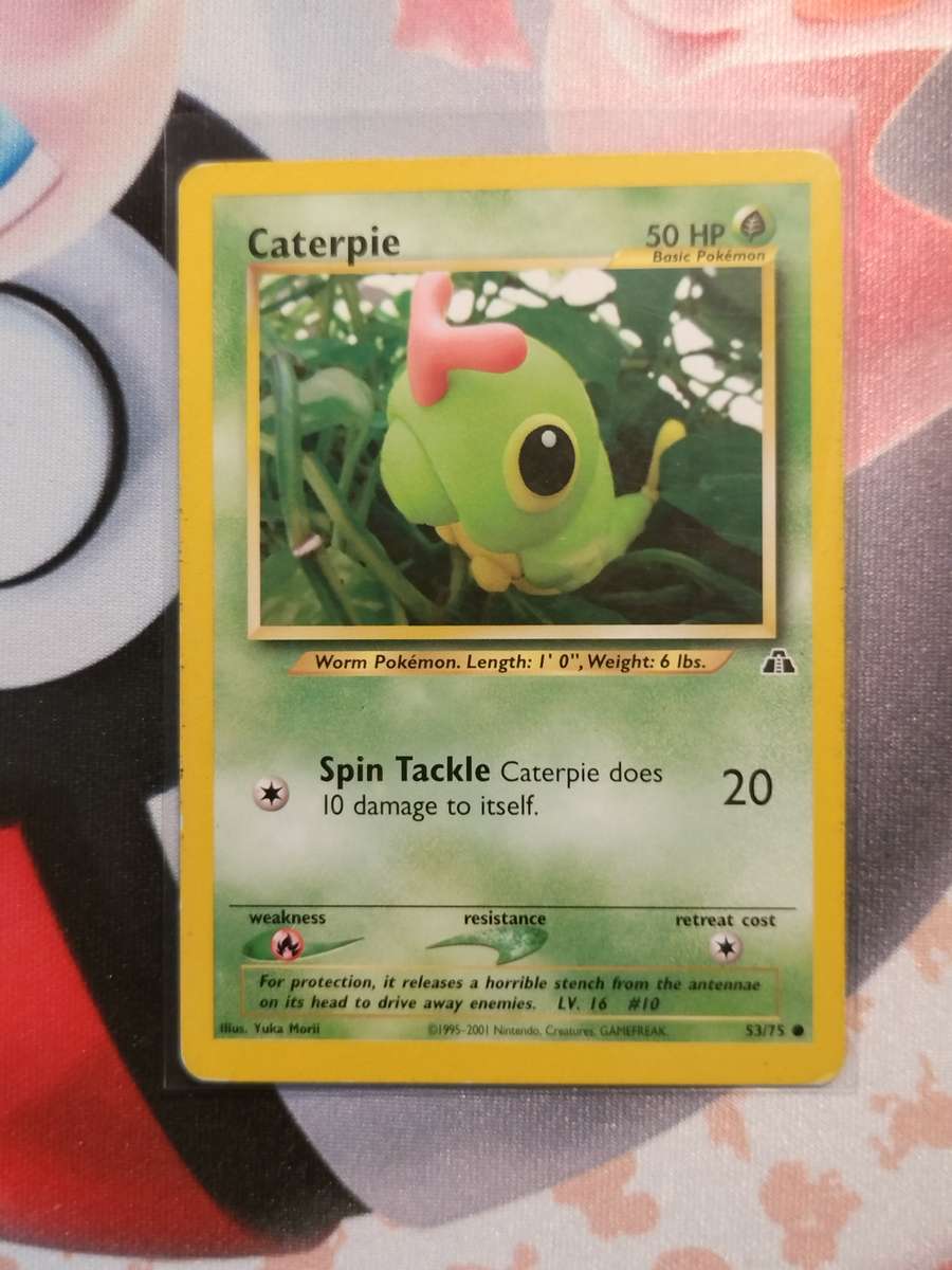 Pokemon Trading Card Game - Caterpie #53 Pokemon Neo Discovery