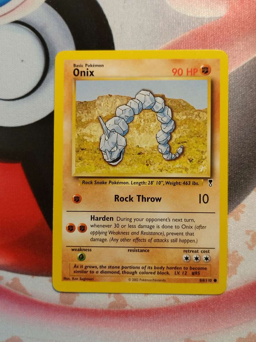 Pokemon Trading Card Game - Onix #84 Pokemon Legendary Collection