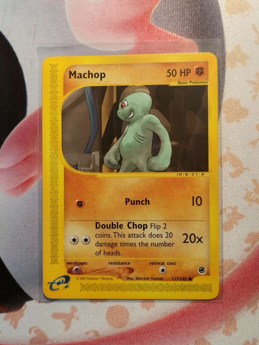 Pokemon Trading Card Game - Machop #117 Pokemon Expedition