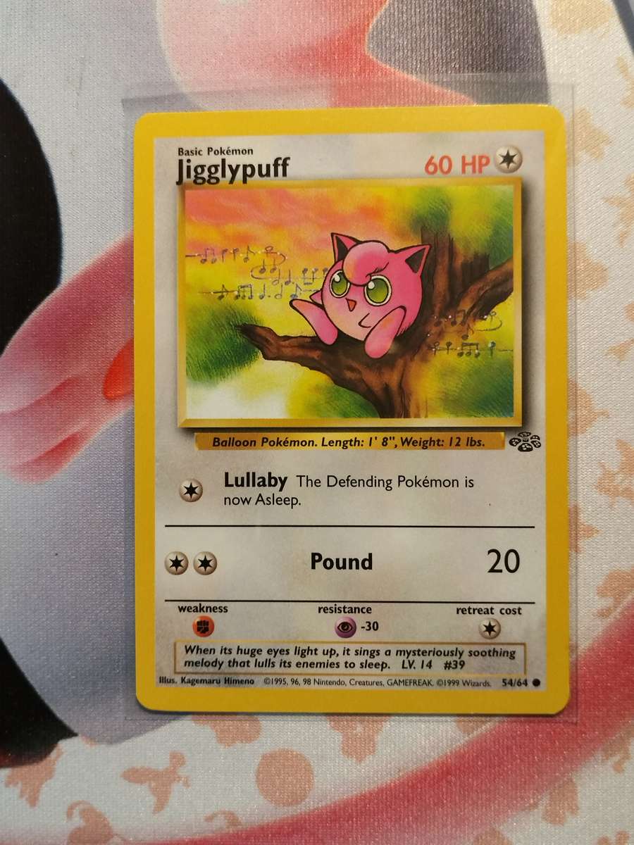 Pokemon Trading Card Game - Jigglypuff #54 Pokemon Jungle (1)