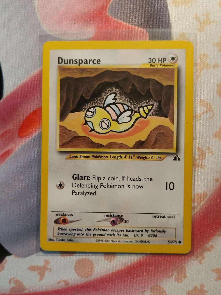 Pokemon Trading Card Game - Dunsparce #54 Pokemon Neo Discovery