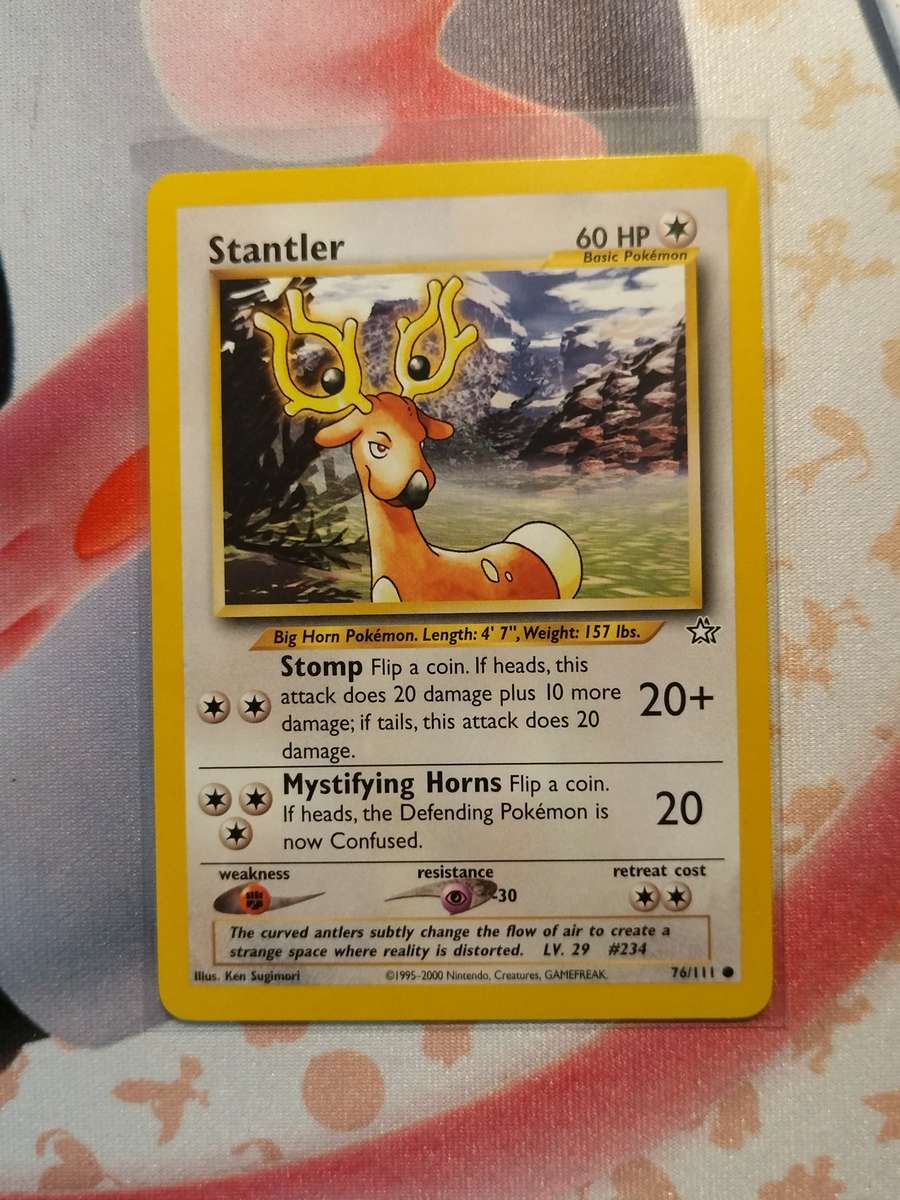 Pokemon Trading Card Game - Stantler #76 Pokemon Neo Genesis