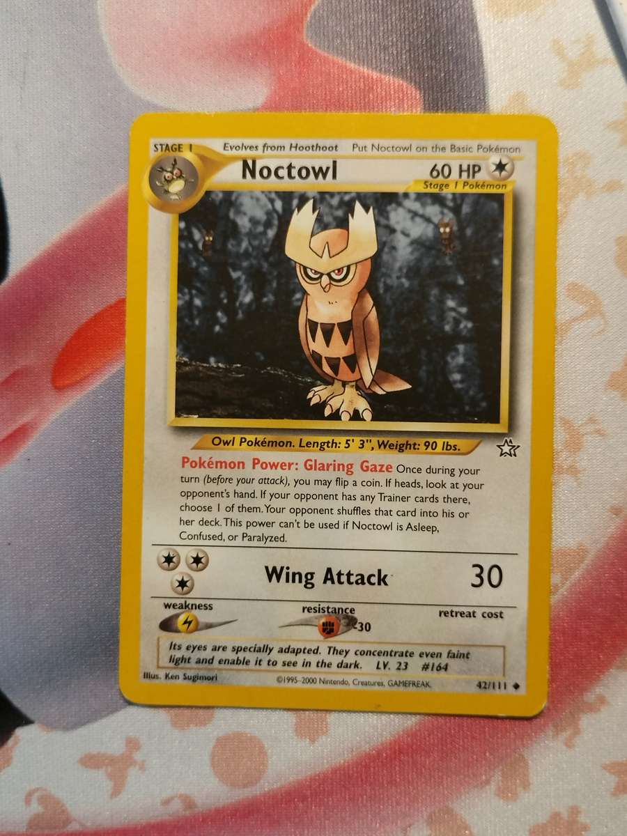Pokemon Trading Card Game - Noctowl #42 Pokemon Neo Genesis