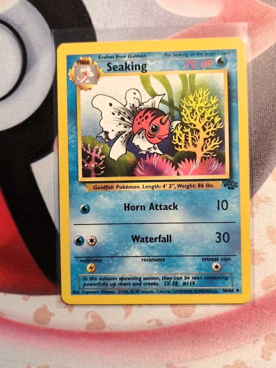 Pokemon Trading Card Game - Seaking #46 Pokemon Jungle (1)