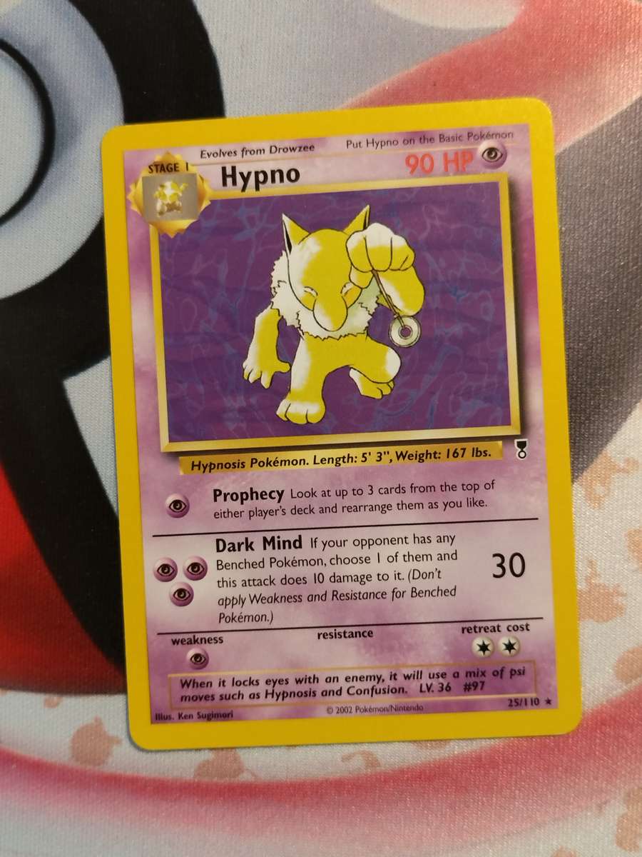 Pokemon Trading Card Game - Hypno #25 Pokemon Legendary Collection