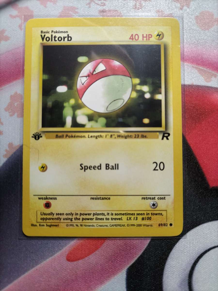 Pokemon Trading Card Game - Voltorb [1st Edition] #69 Pokemon Team Rocket