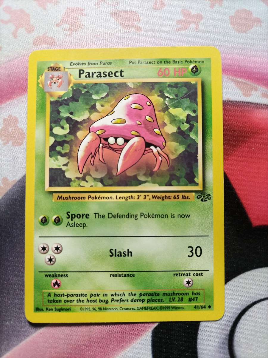 Pokemon Trading Card Game - Parasect #41 Pokemon Jungle - 3