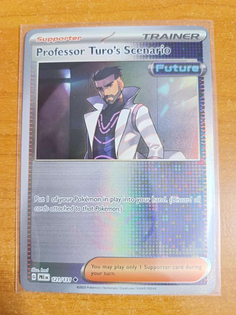 Pokemon Trading Card Game - Professor Turo's Scenario (Poke Ball Pattern) - SV: Prismatic Evolutions