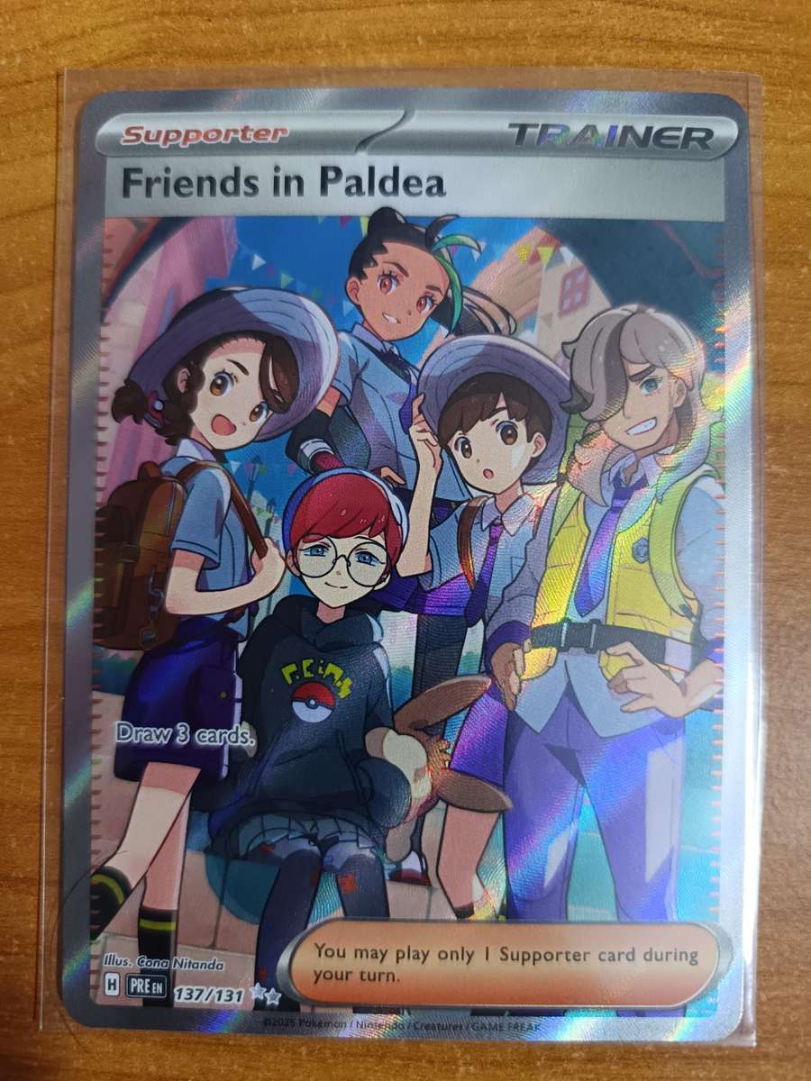 Pokemon Trading Card Game - Friends in Paldea - 137/131 - SV: Prismatic Evolutions (PRE)