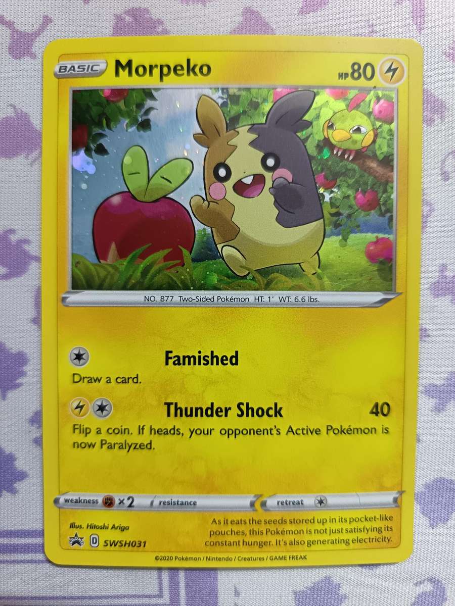 Pokemon Trading Card Game - Morpeko - SWSH031 - Promo Pokemon Sword & Shield - 2020