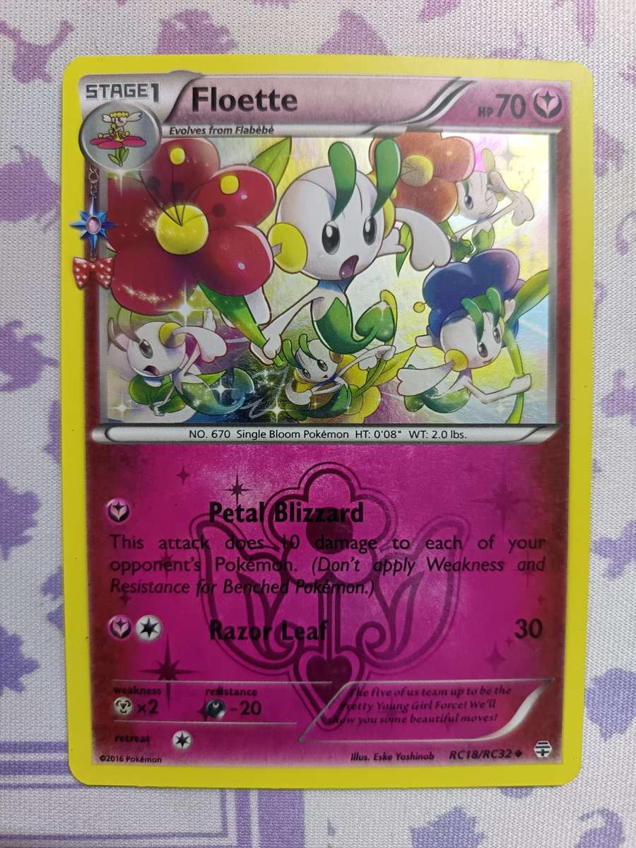 Pokemon Trading Card Game - Floette - Generations: Radiant Collection - RC18/RC32 - 2016