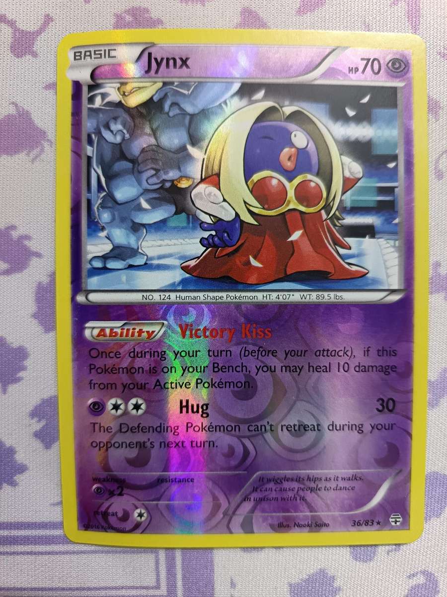 Pokemon Trading Card Game - Jynx - Generations - 36/83 - 2016