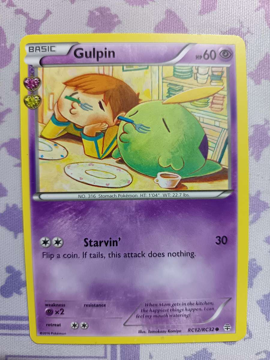 Pokemon Trading Card Game - Gulpin - Generations: Radiant Collection - RC12/RC32 - 2016