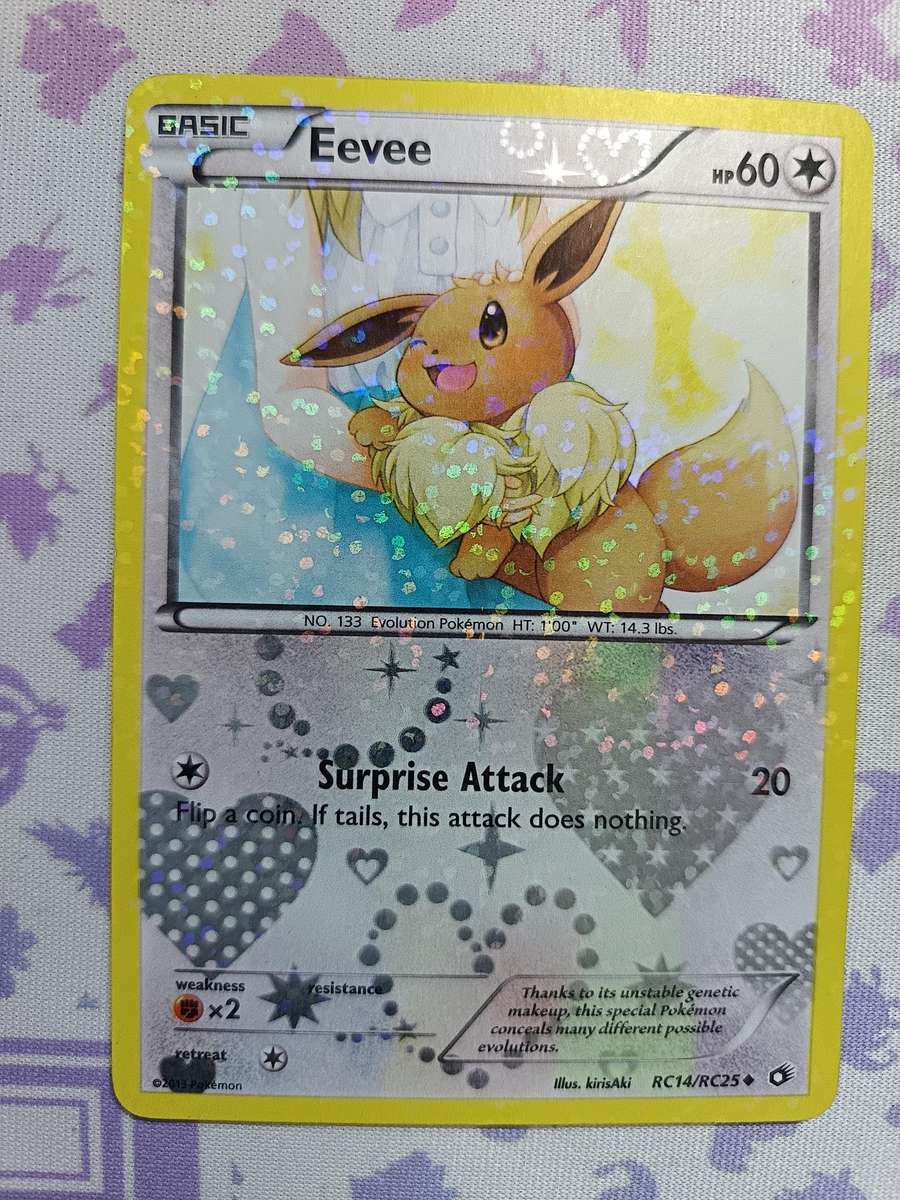 Pokemon Trading Card Game - Eevee - Legendary Treasures: Radiant Collection - RC14/RC25 - 2013