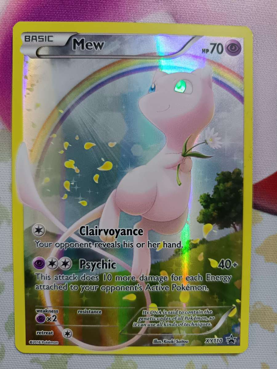 Pokemon Trading Card Game - Mew #XY110 Pokemon Promo