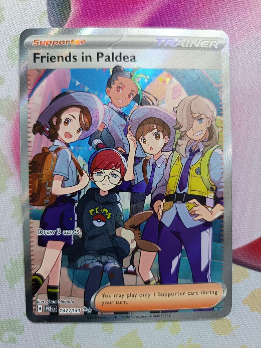 Pokemon Trading Card Game - Friends in Paldea #137 Pokemon Prismatic Evolutions