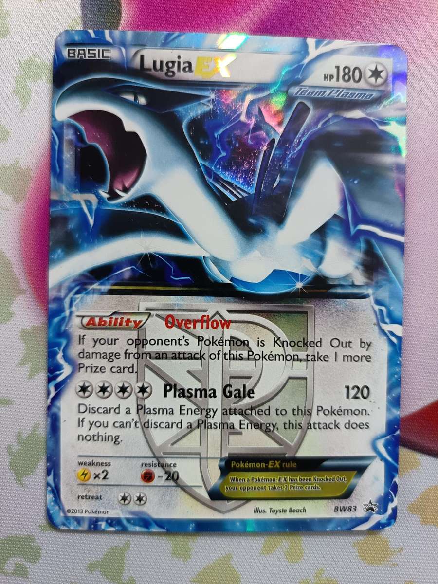 Pokemon Trading Card Game - Lugia EX #BW83 Pokemon Promo