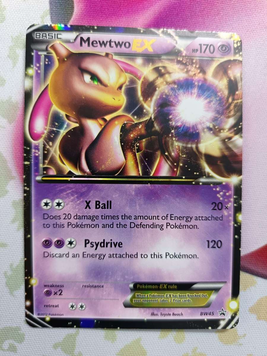 Pokemon Trading Card Game - Mewtwo EX #BW45 Pokemon Promo