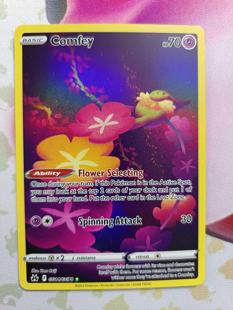 Pokemon Trading Card Game - Comfey #GG14 Pokemon Crown Zenith