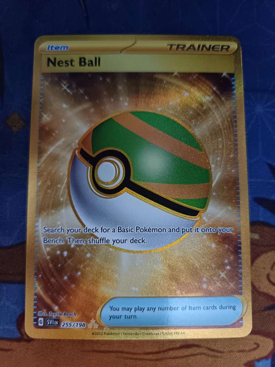 Pokemon Trading Card Game - Nest Ball (Secret) - SM Base Set (SM01)