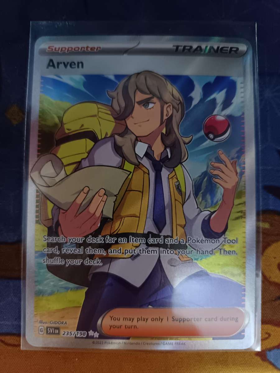 Pokemon Trading Card Game - Arven - 235/198 - SV01: Scarlet & Violet Base Set (SVI)