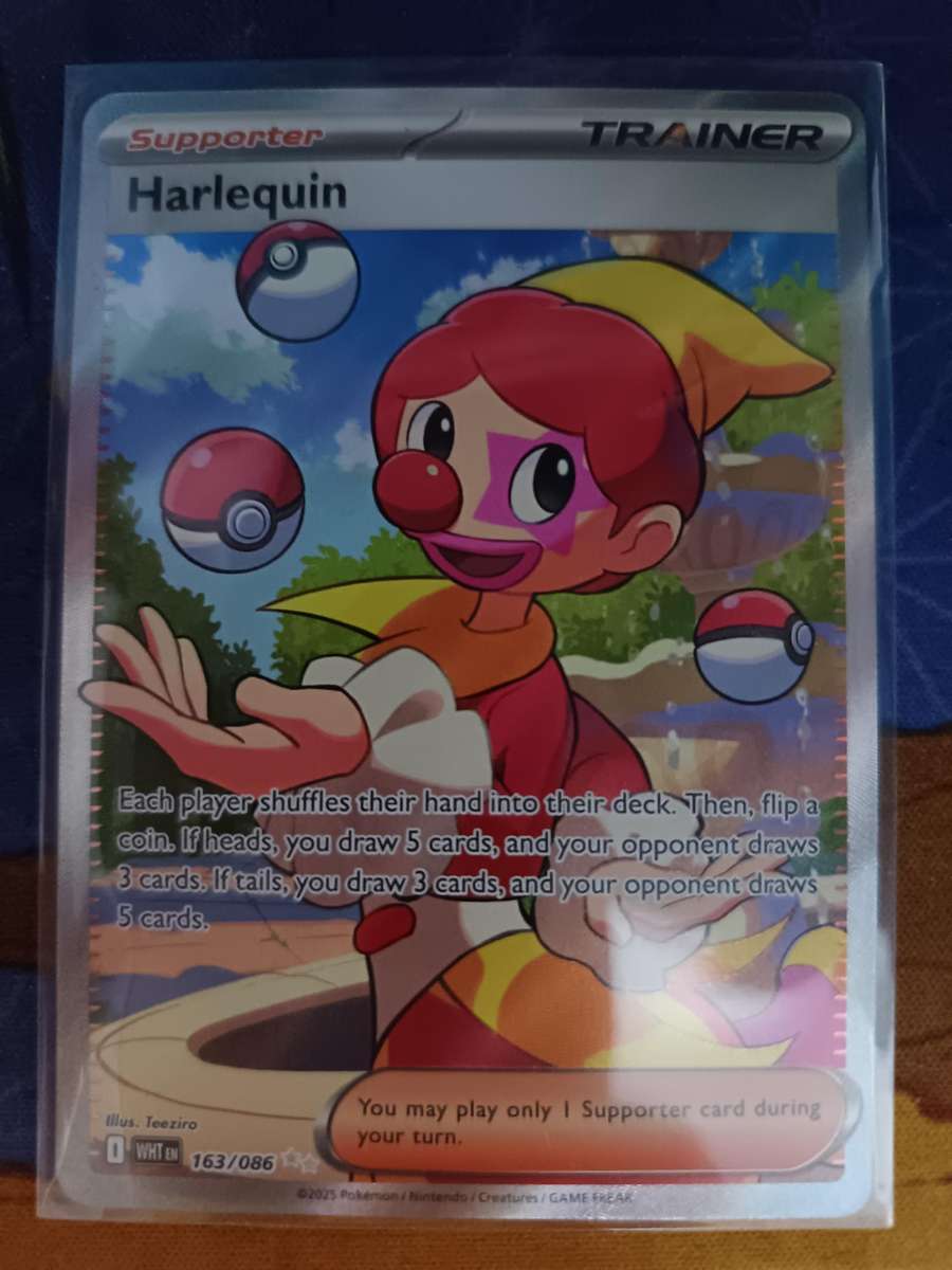 Pokemon Trading Card Game - Harlequin - 163/086 - SV: White Flare
