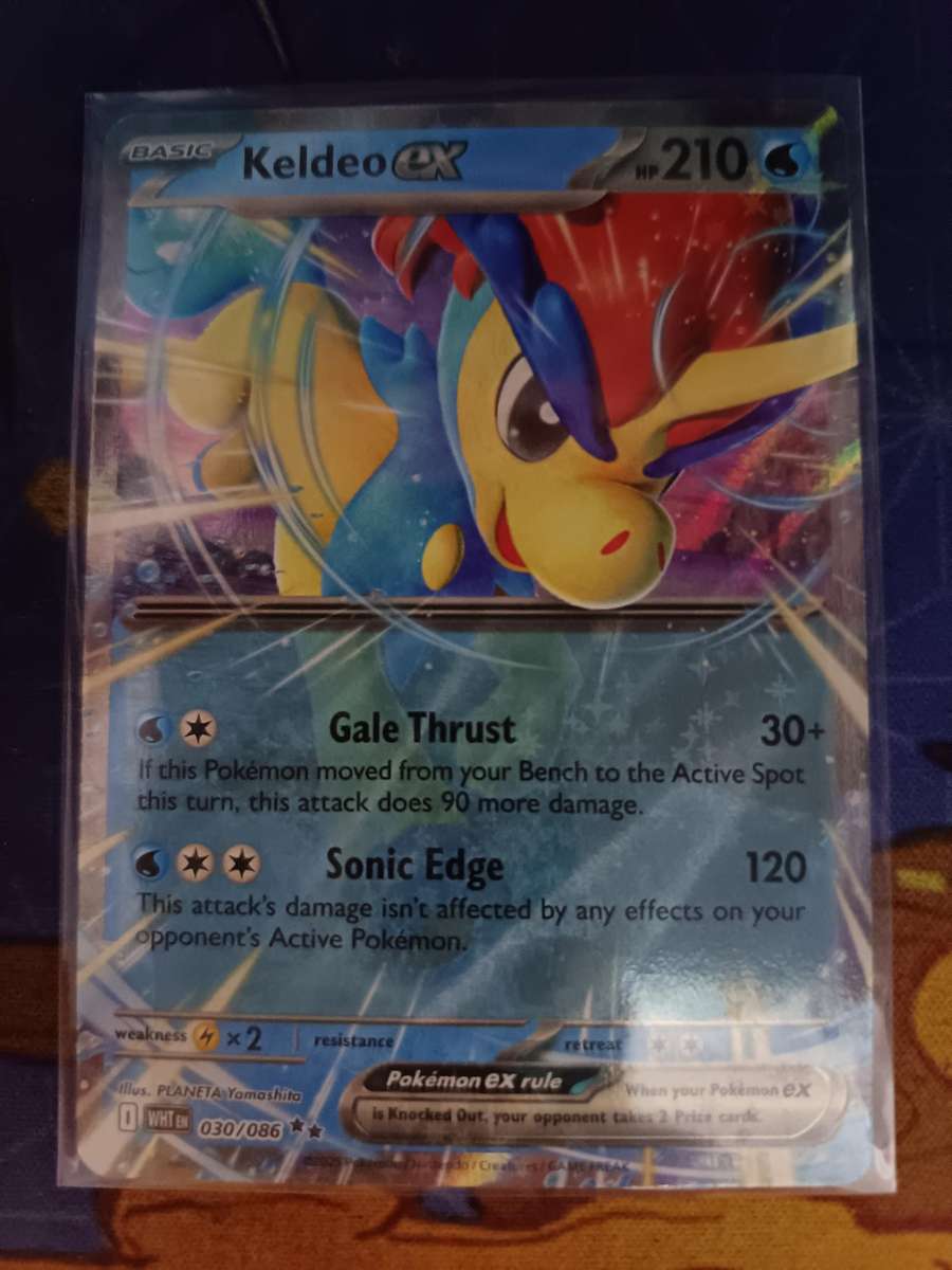 Pokemon Trading Card Game - Keldeo ex - SV: White Flare