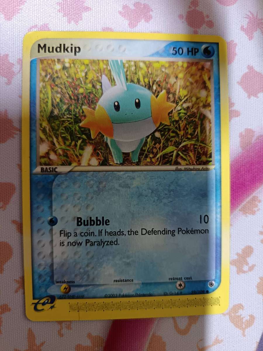 Pokemon Trading Card Game - Mudkip #59 Pokemon Ruby & Sapphire