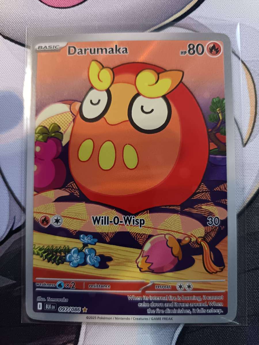 Pokemon Trading Card Game - Darumaka - 097/086 - SV: Black Bolt (BLK)