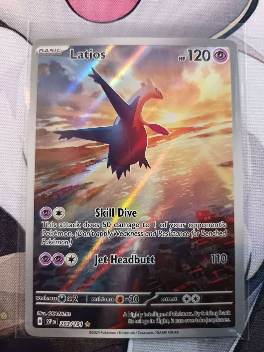 Pokemon Trading Card Game - Latios - 203/191 - SV08: Surging Sparks (SSP)