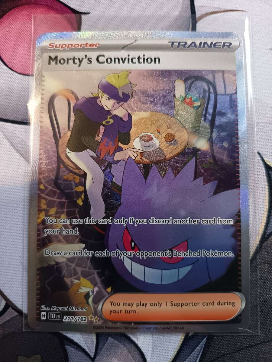 Pokemon Trading Card Game - Morty's Conviction - 211/162 - SV05: Temporal Forces (TEF)