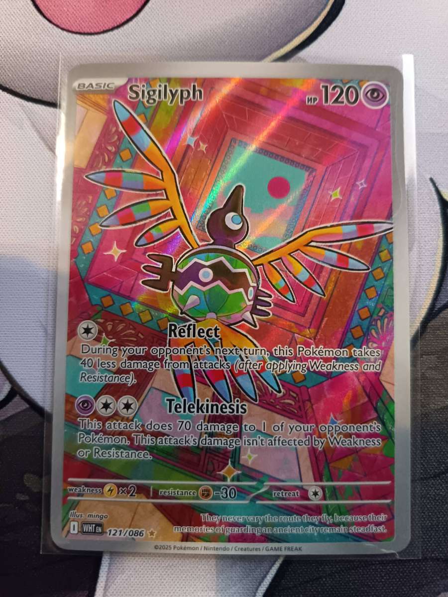 Pokemon Trading Card Game - Sigilyph - 121/086 - SV: White Flare (WHT)