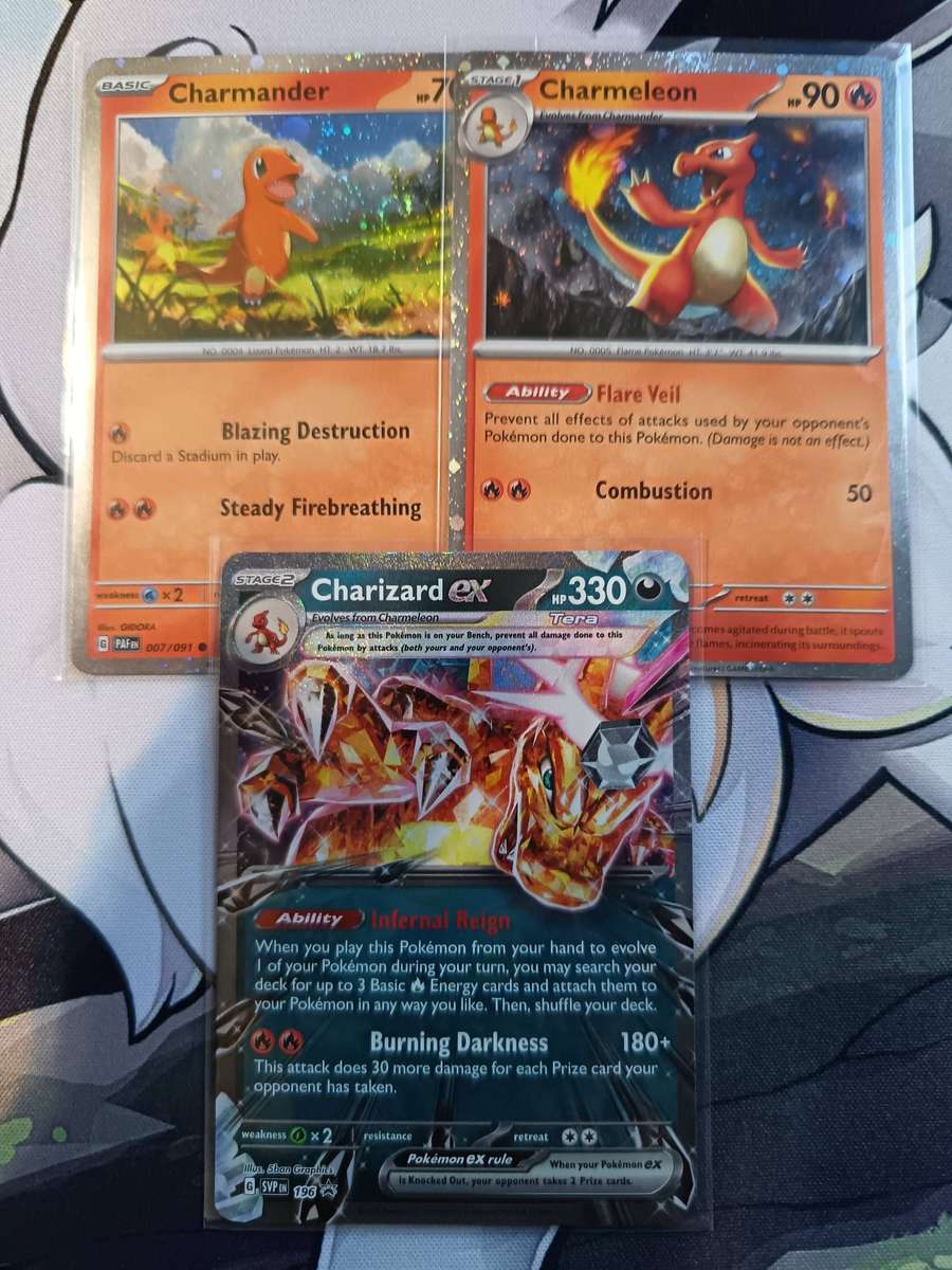 Pokemon Trading Card Game - Charizard ex -196 - SV: Scarlet & Violet Promo Cards (SVP) (Set)