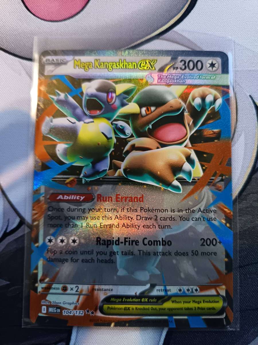 Pokemon Trading Card Game - Mega Kangaskhan ex - 104/132 - ME01: Mega Evolution (MEG)