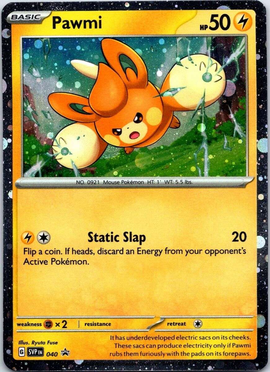 Pokemon Trading Card Game - Pawmi - SVP040 - Promo Pokemon Scarlet & Violet Promos