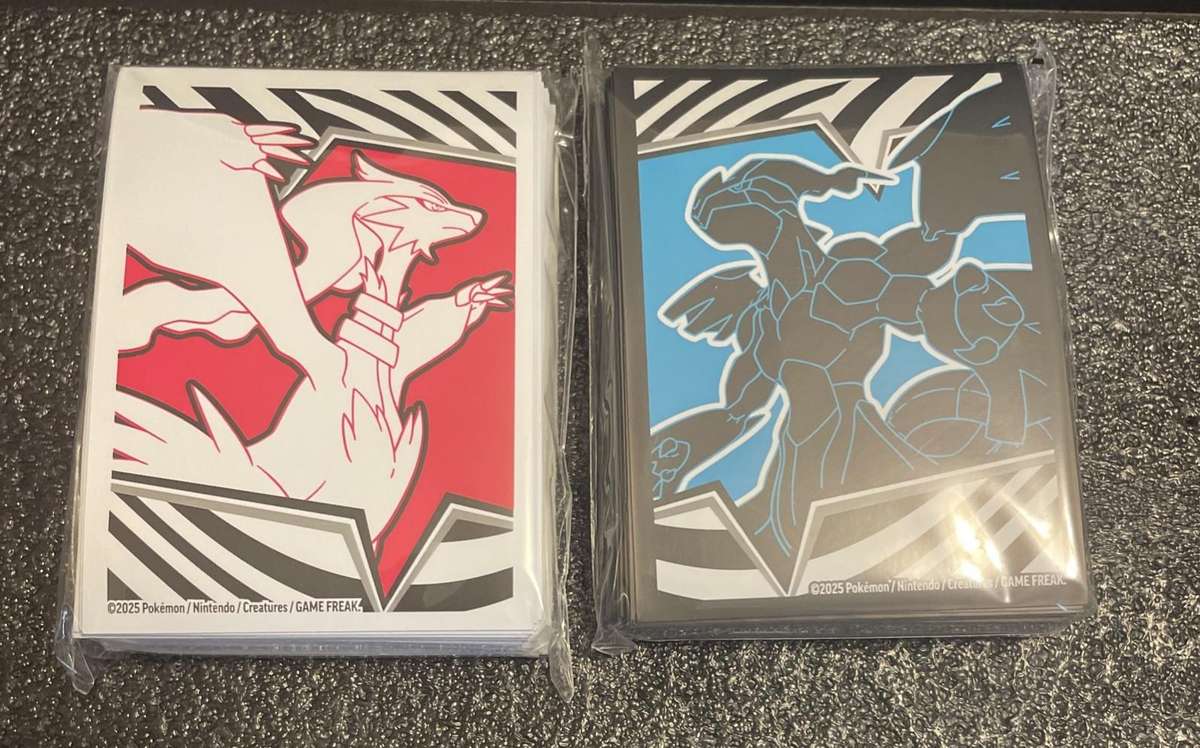 Pokemon Trading Card Game - Black Bolt + White Flare Trading Card ETB Sleeves (65-Pack) x2