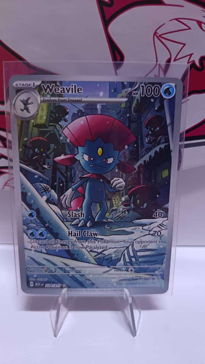 Pokemon Trading Card Game - Weavile - 228/217 - ME: Ascended Heroes (ASC)