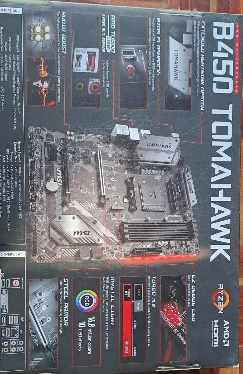 MSI B450 Tomahawk AM4