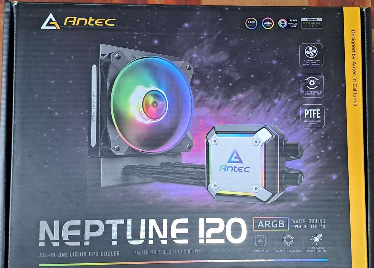 Antec Neptune 120 ARGB All-in-One Liquid Cooler CPU Cooler