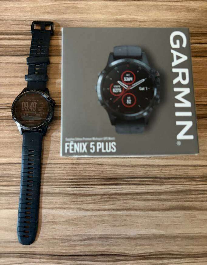 Garmin Fenix 5 Plus Sapphire Edition (with Box)