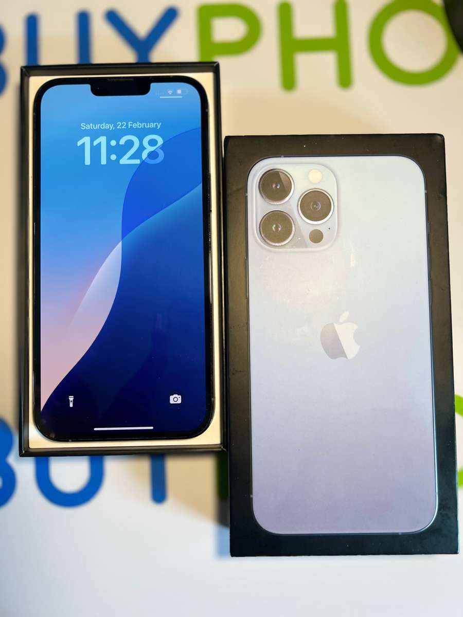 Apple iPhone 13 Pro Max 128GB Sierra Blue CPO