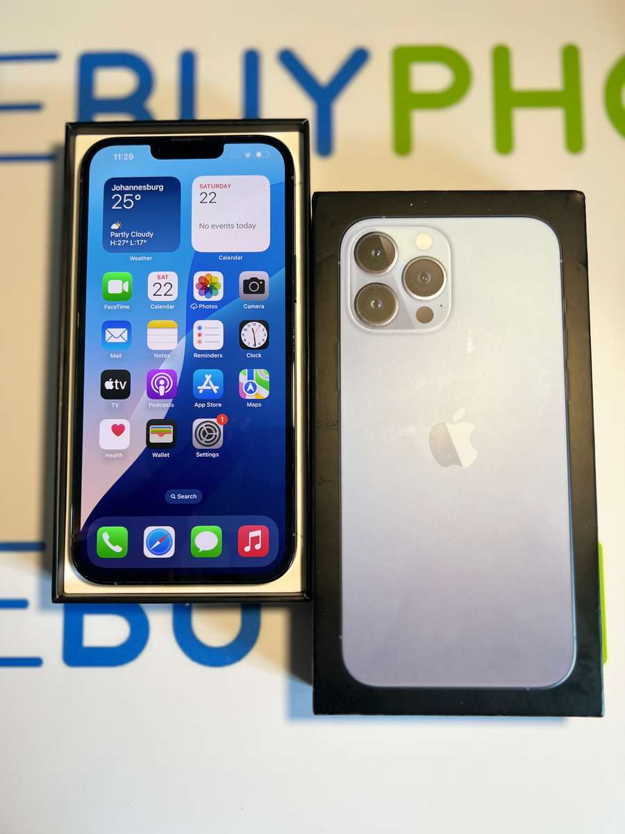 Apple iPhone 13 Pro Max 128GB Sierra Blue CPO