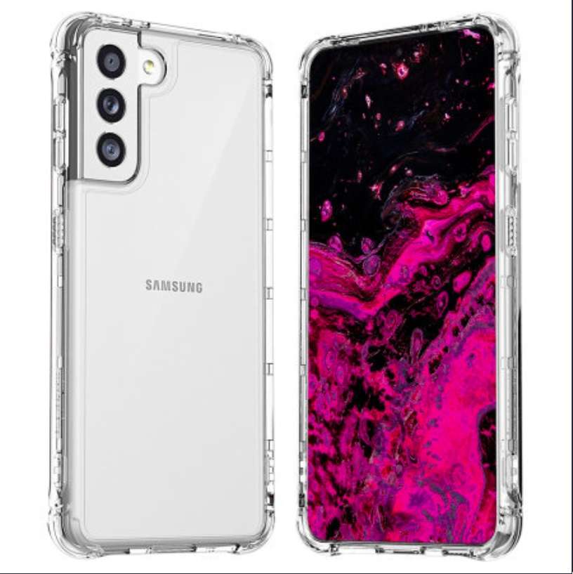 Samsung S21 - Protective Shockproof Transparent Gel Case