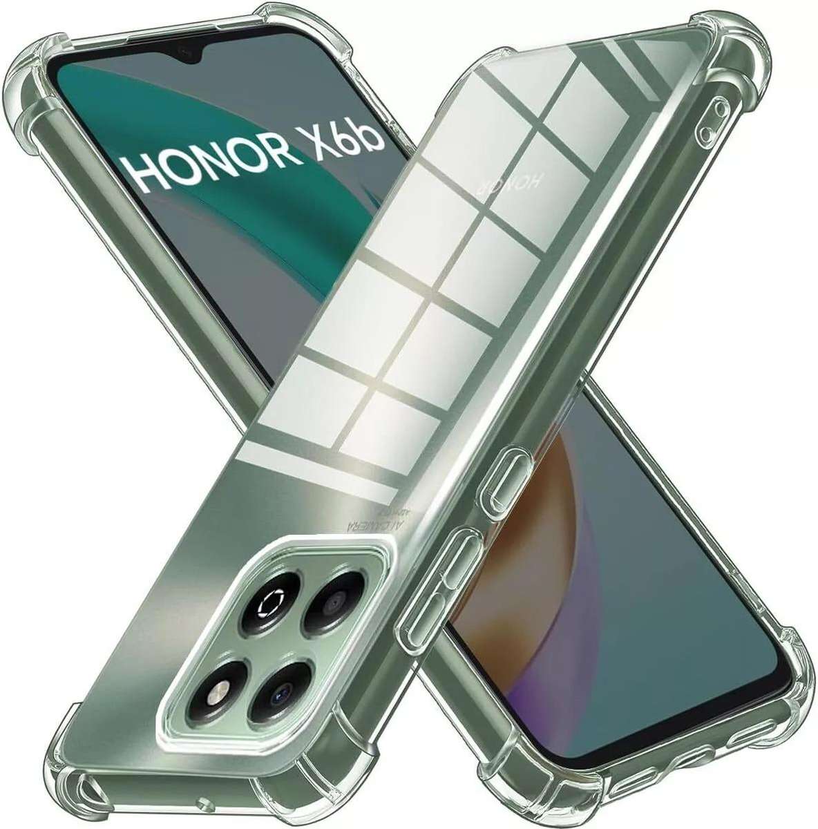 Honor X6B - Protective Shockproof Transparent Gel Case