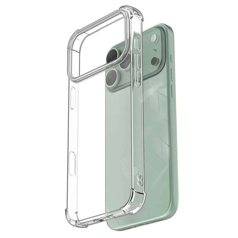 Iphone 17 pro max 6.9" - Protective Shockproof Transparent Gel Case