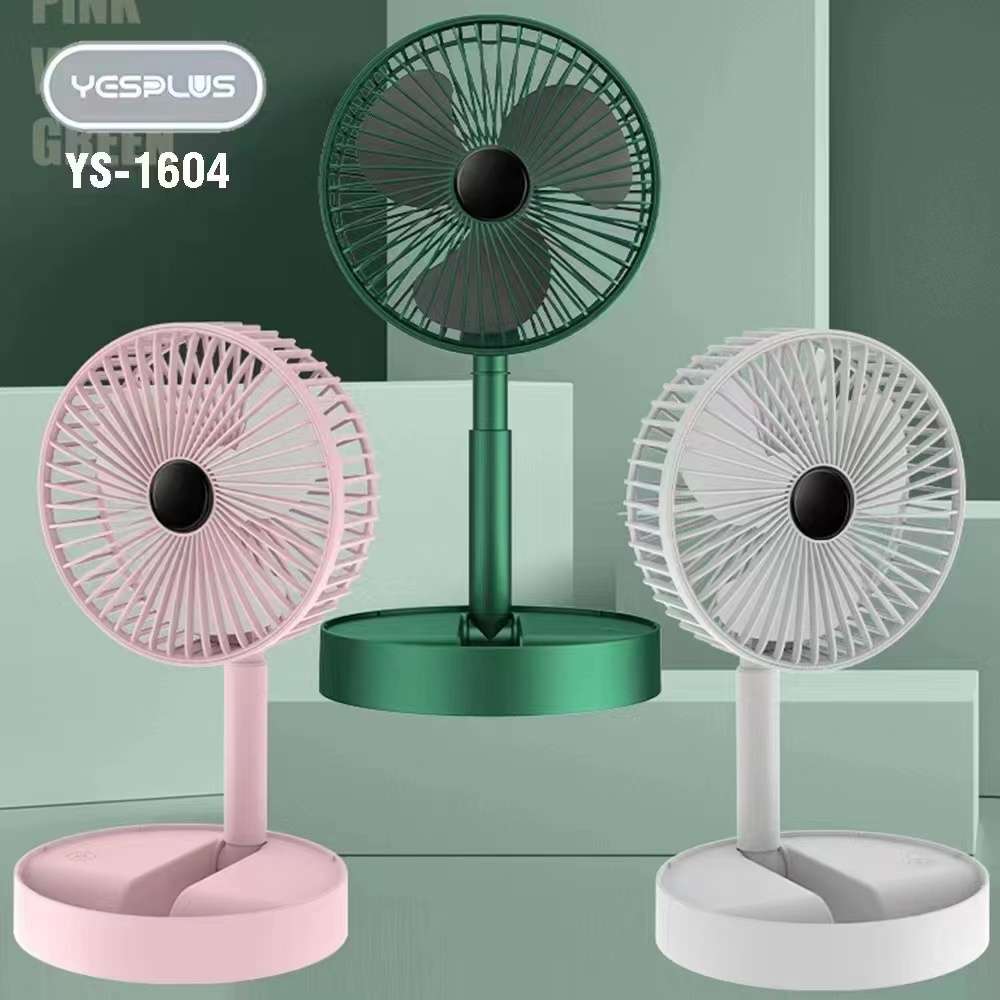 Yesplus - YS-1604 - Portable Folding Fan - White