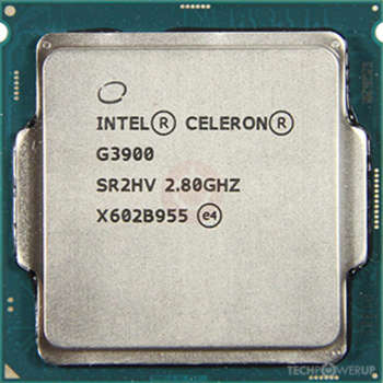 Intel celeron g3900 - 2.8ghz dual core - 14nm sky lake socket lga1151 - desktop cpu