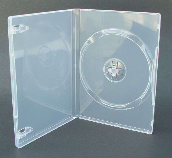 14mm Replacement dvd disc case -  a bundle of 5