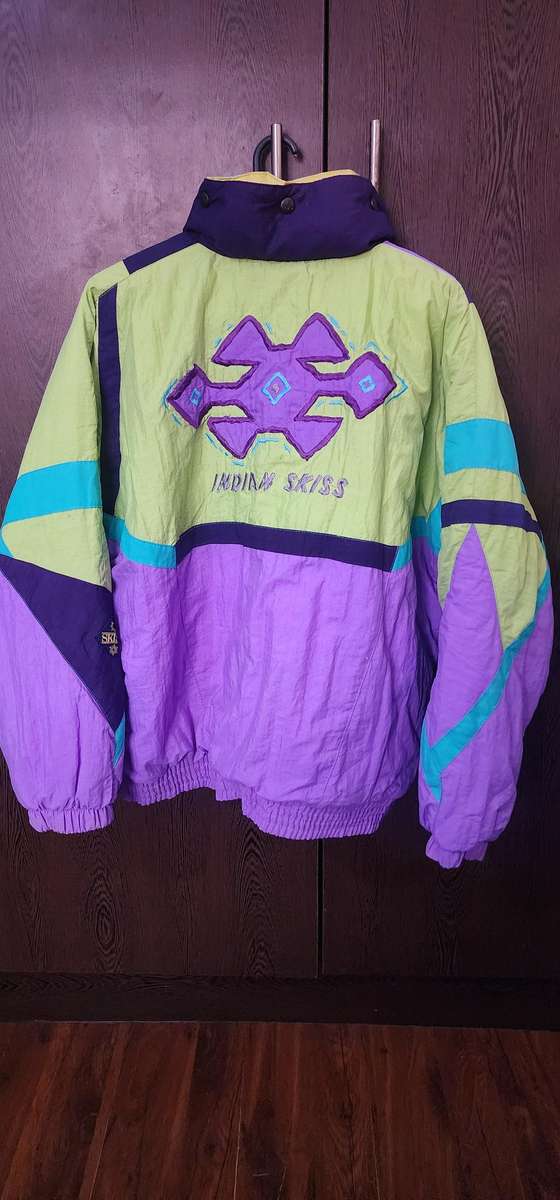Vintage- Indian Skiss -European winter ski jacket - Female (large)