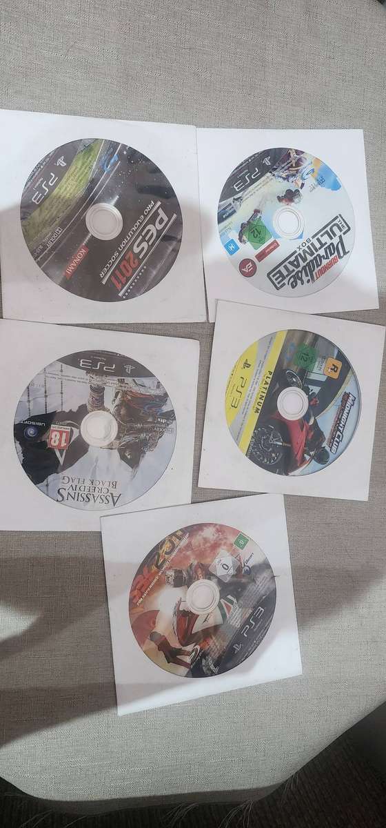 5X PS3 GAMES BUNDLE - Random Games 2#
